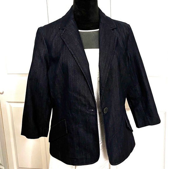 Coldwater Creek Jean Jacket sz 10 - Picture 4 of 15